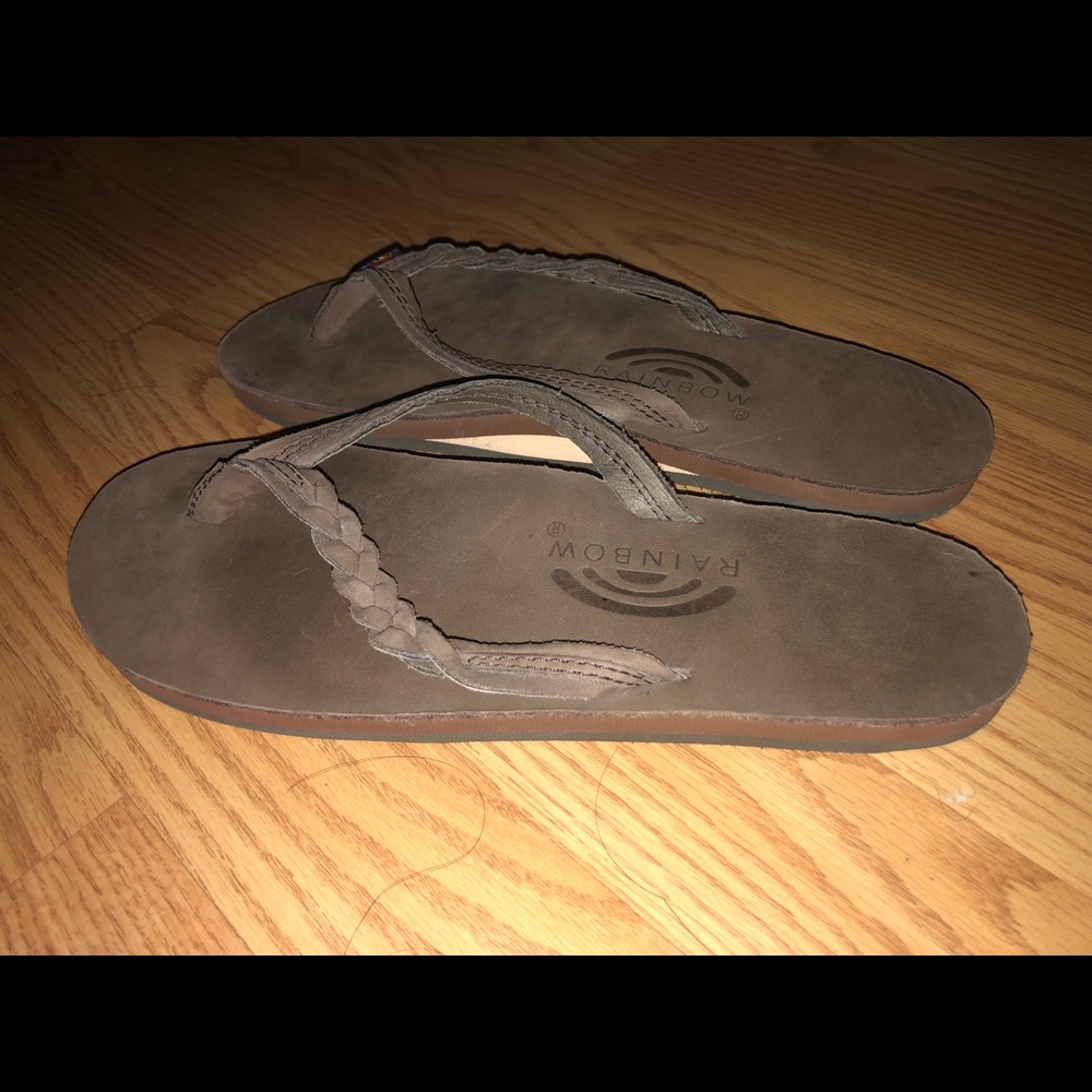 Brand New Rainbow Flip Flops